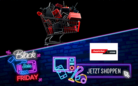 Black Friday Angebote rund um Technik bei MediaMarkt & SATURN!