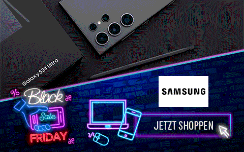 Shoppen Sie die neueste Technik am Samsung Black Friday!