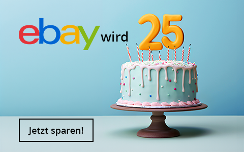 25 Jahre eBay.de: Feiern Sie mit uns und profitieren Sie von großartigen Rabatten und Gutscheinen!