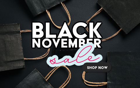 Der Black November Sale ist die Zeit der Rabatte!