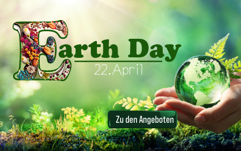 Entdecken Sie die Earth Day Weeks und sparen Sie beim nachhaltigen Einkaufen!