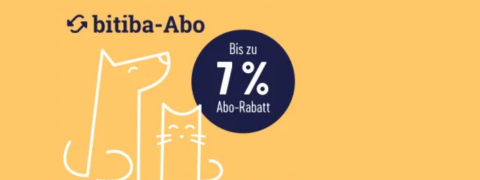Genießen Sie mit dem bitiba-Abo einen Rabatt von bis zu 7%!