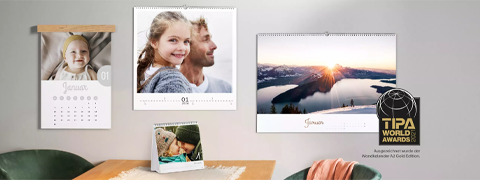 Entdecken Sie preiswerte Fotokalender ab nur 9,99€ - Angebote jetzt sichern