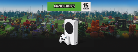 Xbox Series S mit 20% Rabattcode zum Minecraft Jubiläum!