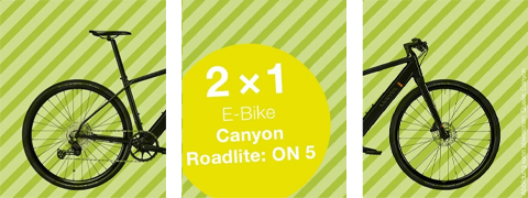 Gewinnspiel: Canyon E-Bike im Wert von 2999€ bei burgerme gewinnen