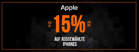 Bis zu 15% auf APPLE iPhones sparen - Black Friday-Rabatt