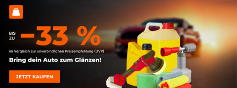AUTODOC Bis zu 33% Rabatt: Ihr Auto in neuem Glanz