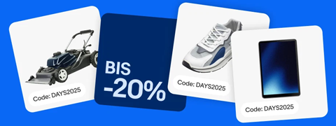 eBay Days: 20% Gutschein sichern