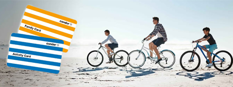 20% Rabatt mit der Activity Card sichern - Condor Gutschein